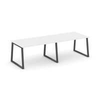 Style Project Fusion SN-6T1.SPRG-012.3 (Белый/Антрацит) Стол переговорный