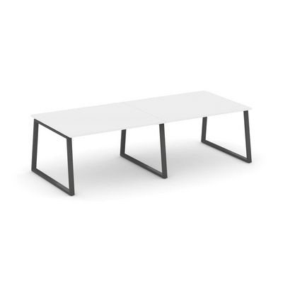 Style Project Fusion SN-6T1.SPRG-044.3 (Белый/Антрацит) Стол переговорный