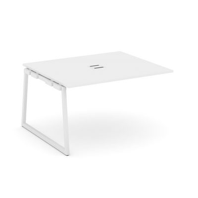 Style Project Fusion SN-4T1.NSPRG-034 (Белый/Белый) Проходной наборный элемент переговорного стола