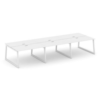 Style Project Fusion SN-5T1.DRS-072 (Белый/Белый) Рабочая станция двухсторонняя