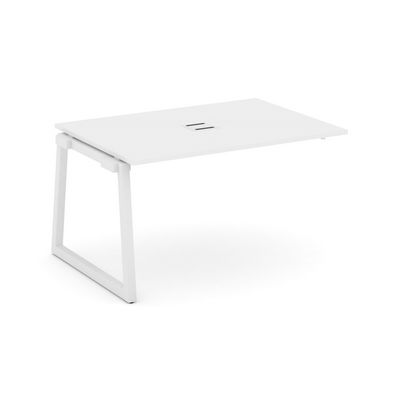 Style Project Fusion SN-5T1.NSPRG-004 (Белый/Белый) Проходной наборный элемент переговорного стола