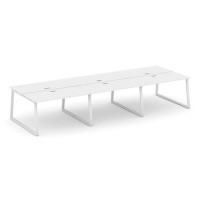 Style Project Fusion SN-6T1.DRS-063 (Белый/Белый) Рабочая станция двухсторонняя