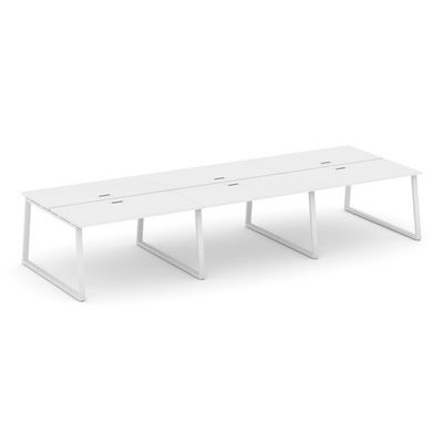 Style Project Fusion SN-6T1.DRS-074 (Белый/Белый) Рабочая станция двухсторонняя