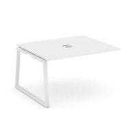 Style Project Fusion SN-6T1.NSPRG-033 (Белый/Белый) Проходной наборный элемент переговорного стола