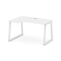 Style Project Fusion SN-6T1.SPA-002(L) (Белый/Белый) Стол рабочий эргономичный