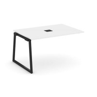Style Project Fusion SN-4T1.NSPRG-004 (Белый/Черный) Проходной наборный элемент переговорного стола