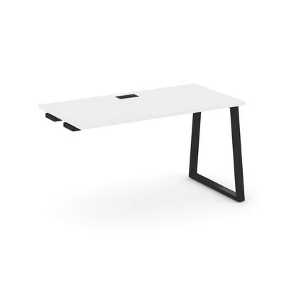 Style Project Fusion SN-6T1.OPRS-001 (Белый/Черный) Стол приставка к опорным элементам