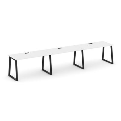 Style Project Fusion SN-6T1.ORS-054 (Белый/Черный) Рабочая станция односторонняя