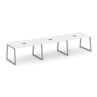 Style Project Fusion SN-4T1.SPRG-024 (Белый/Серый) Стол переговорный
