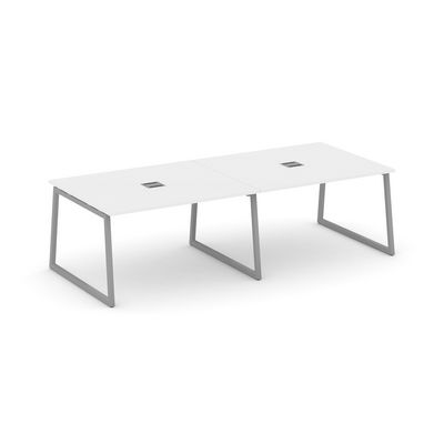 Style Project Fusion SN-4T1.SPRG-042 (Белый/Серый) Стол переговорный