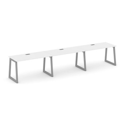 Style Project Fusion SN-5T1.ORS-042 (Белый/Серый) Рабочая станция односторонняя