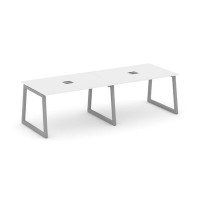 Style Project Fusion SN-5T1.SPRG-011 (Белый/Серый) Стол переговорный