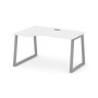 Style Project Fusion SN-6T1.SPA-011(L) (Белый/Серый) Стол рабочий эргономичный