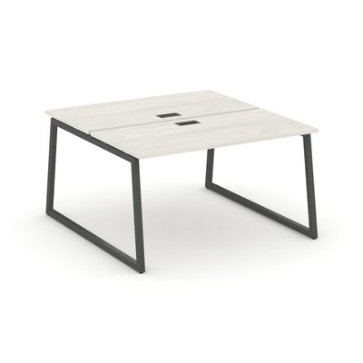 Style Project Fusion SN-4T1.DRS-003 (Дуб наварра/Антрацит) Рабочая станция двухсторонняя