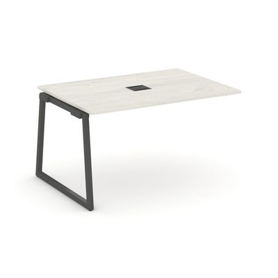 Style Project Fusion SN-4T1.NSPRG-001 (Дуб наварра/Антрацит) Проходной наборный элемент переговорного стола