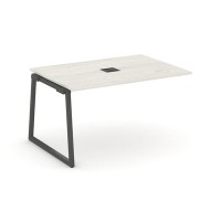 Style Project Fusion SN-4T1.NSPRG-003 (Дуб наварра/Антрацит) Проходной наборный элемент переговорного стола