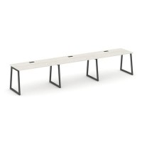 Style Project Fusion SN-4T1.ORS-032 (Дуб наварра/Антрацит) Рабочая станция односторонняя