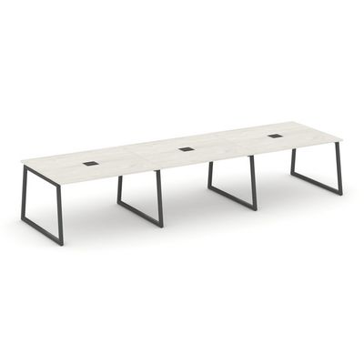 Style Project Fusion SN-4T1.SPRG-054 (Дуб наварра/Антрацит) Стол переговорный