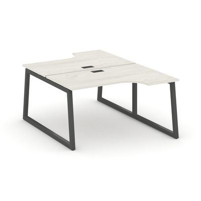 Style Project Fusion SN-5T1.DRPA-022 (Дуб наварра/Антрацит) Рабочая станция эргономичная