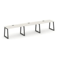 Style Project Fusion SN-5T1.ORS-041 (Дуб наварра/Антрацит) Рабочая станция односторонняя