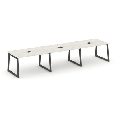 Style Project Fusion SN-5T1.SPRG-024 (Дуб наварра/Антрацит) Стол переговорный