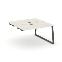 SN-6T1.DPRS-003 (Дуб наварра/Антрацит) Стол приставка к опорным элементам