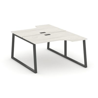 Style Project Fusion SN-6T1.DRPA-012 (Дуб наварра/Антрацит) Рабочая станция эргономичная