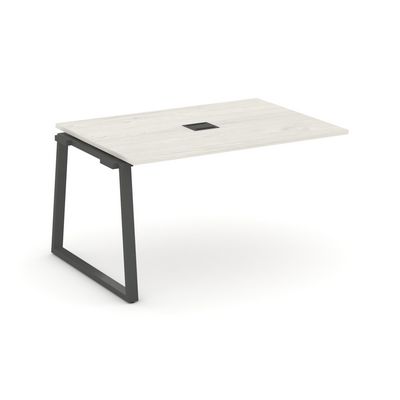 Style Project Fusion SN-6T1.NSPRG-002 (Дуб наварра/Антрацит) Проходной наборный элемент переговорного стола