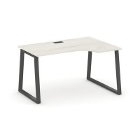 Style Project Fusion SN-6T1.SPA-001(R) (Дуб наварра/Антрацит) Стол рабочий эргономичный