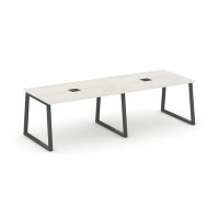 Style Project Fusion SN-6T1.SPRG-013 (Дуб наварра/Антрацит) Стол переговорный