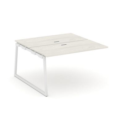 Style Project Fusion SN-4T1.DNRS-014 (Дуб наварра/Белый) Проходной наборный элемент