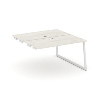 Style Project Fusion SN-4T1.DPRS-013 (Дуб наварра/Белый) Стол приставка к опорным элементам