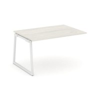 Style Project Fusion SN-4T1.NSPRG-003.3 (Дуб наварра/Белый) Проходной наборный элемент переговорного стола