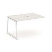 Style Project Fusion SN-4T1.NSPRG-004 (Дуб наварра/Белый) Проходной наборный элемент переговорного стола