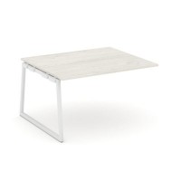 Style Project Fusion SN-4T1.NSPRG-033.3 (Дуб наварра/Белый) Проходной наборный элемент переговорного стола