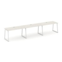 Style Project Fusion SN-4T1.ORS-052 (Дуб наварра/Белый) Рабочая станция односторонняя