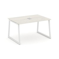 Style Project Fusion SN-4T1.SPRG-002 (Дуб наварра/Белый) Стол переговорный