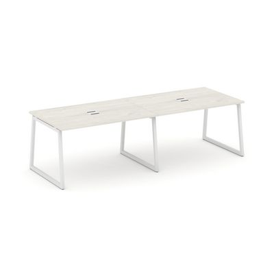 Style Project Fusion SN-4T1.SPRG-014 (Дуб наварра/Белый) Стол переговорный