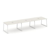 Style Project Fusion SN-4T1.SPRG-024 (Дуб наварра/Белый) Стол переговорный