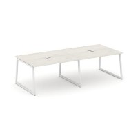 Style Project Fusion SN-4T1.SPRG-042 (Дуб наварра/Белый) Стол переговорный