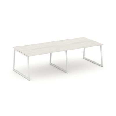 Style Project Fusion SN-4T1.SPRG-042.3 (Дуб наварра/Белый) Стол переговорный