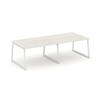 Style Project Fusion SN-4T1.SPRG-043.3 (Дуб наварра/Белый) Стол переговорный