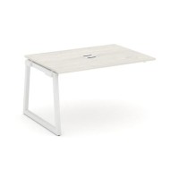 Style Project Fusion SN-5T1.NSPRG-001 (Дуб наварра/Белый) Проходной наборный элемент переговорного стола