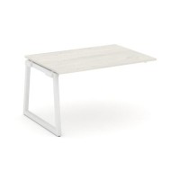 Style Project Fusion SN-5T1.NSPRG-002.3 (Дуб наварра/Белый) Проходной наборный элемент переговорного стола