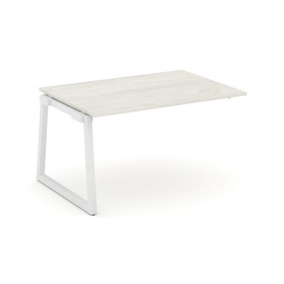 Style Project Fusion SN-5T1.NSPRG-004.3 (Дуб наварра/Белый) Проходной наборный элемент переговорного стола