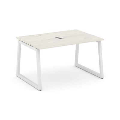 Style Project Fusion SN-5T1.SPRG-002 (Дуб наварра/Белый) Стол переговорный