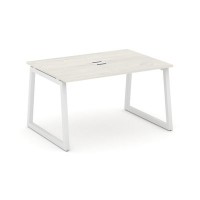 Style Project Fusion SN-5T1.SPRG-003 (Дуб наварра/Белый) Стол переговорный