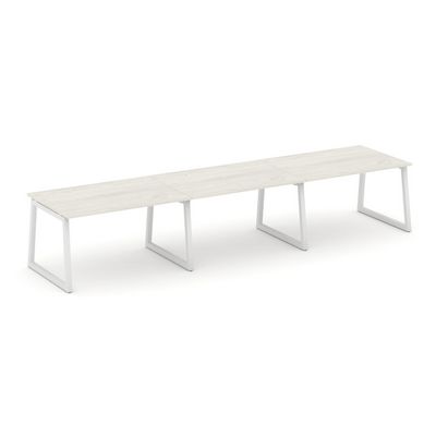 Style Project Fusion SN-5T1.SPRG-023.3 (Дуб наварра/Белый) Стол переговорный