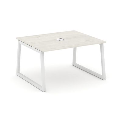 Style Project Fusion SN-5T1.SPRG-033 (Дуб наварра/Белый) Стол переговорный