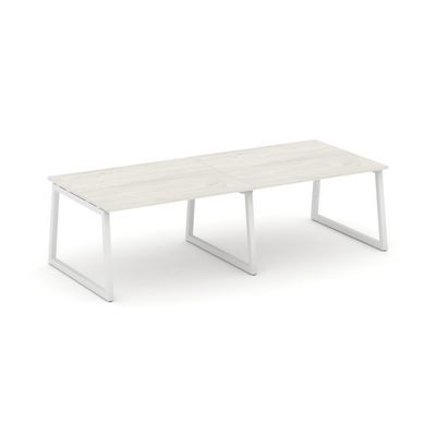 Style Project Fusion SN-5T1.SPRG-043.3 (Дуб наварра/Белый) Стол переговорный